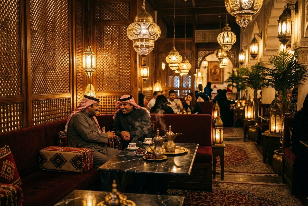 al-salamonline interior — warm Bahraini hospitality