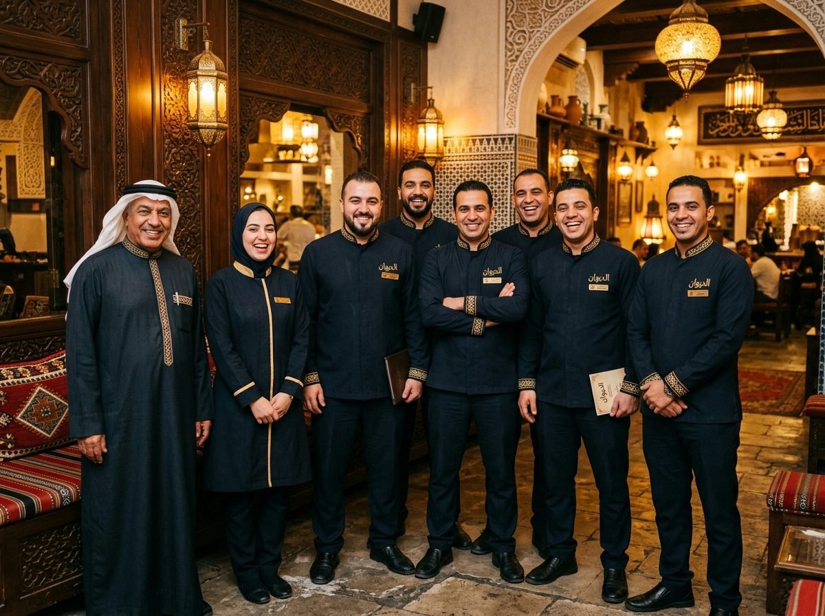 al-salamonline kitchen and service team